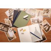A5 standard softcover slim notitieboek, groen