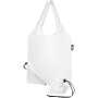 Sabia RPET foldable tote bag 7L - White