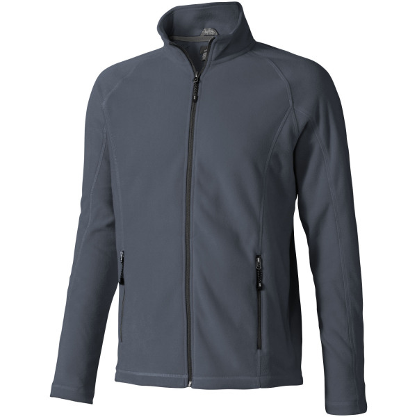 Rixford men's full zip fleece jacket - Storm grey - S