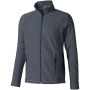 Rixford men's full zip fleece jacket - Storm grey - XS