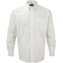 Mens' Long Sleeve Easy Care Oxford Shirt White 4XL