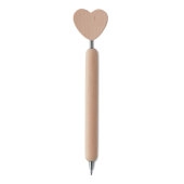 SEELE - Houten hart pen SEELE - Houten hart pen