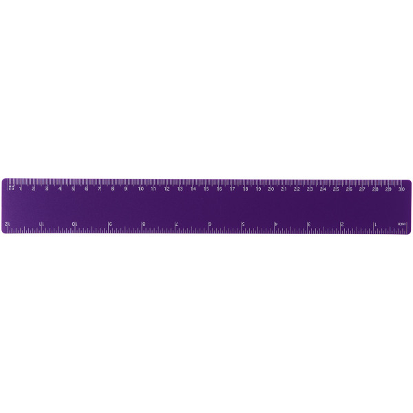Rothko 30 cm plastic ruler - Purple