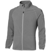 Drop shot heren microfleece jack met volledige rits Drop shot heren microfleece jack met volledige rits