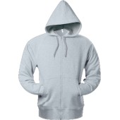Hooded sweater met rits Oxford Grey XXL