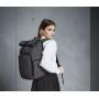 Q-TECH CHARGE ROLL-TOP BACKPACK, GRANITE, One size, QUADRA
