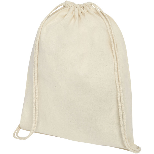 Cotton drawstring backpack 5L oregon 100 g/m