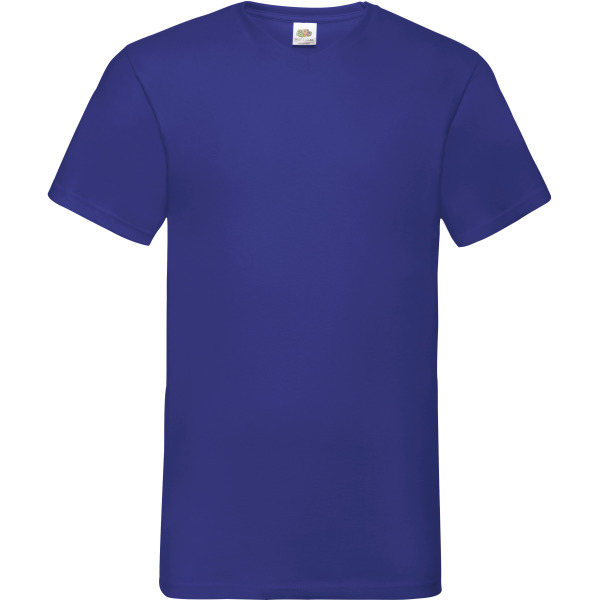 Men's Valueweight V-neck T-shirt (61-066-0) Royal Blue XXL