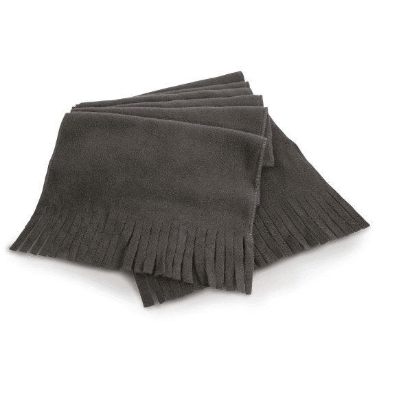 Polartherm™ tassel scarf Charcoal One Size