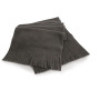 Polartherm™ tassel scarf Charcoal One Size
