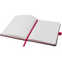 Color-edge A5 hardcover notitieboek - Zwart/Rood