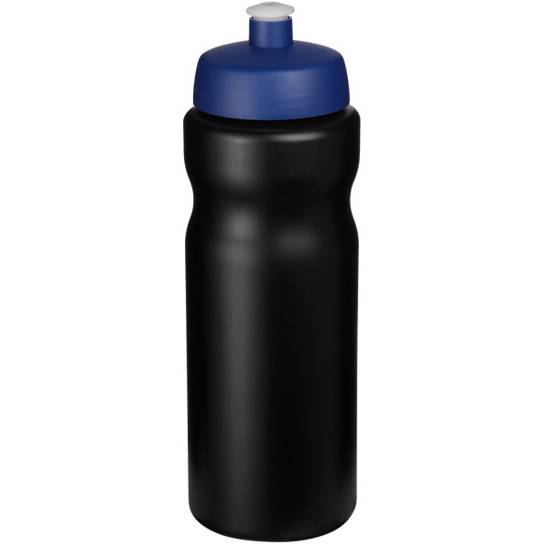 Baseline® Plus 650 ml sport bottle - Solid black/Blue