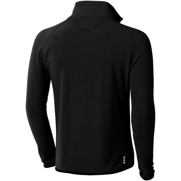 Brossard men's full zip fleece jacket - Solid black - 3XL