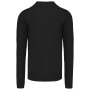 Heren pullover met v-hals Black 4XL