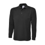 Longsleeve Classic Poloshirt - XS - Black Longsleeve Classic Poloshirt - XS - Black
