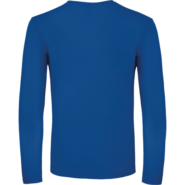 #E150 Men's T-shirt long sleeve Royal Blue XXL