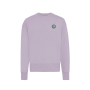 Iqoniq Kruger relaxed recycled cotton crew neck, lavender (XS)