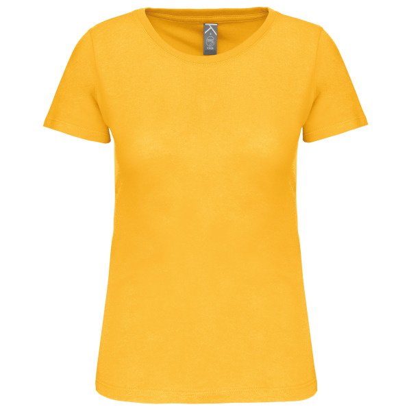 Dames-t-shirt BIO150IC ronde hals Yellow XS