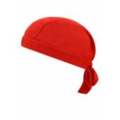 MB6530 Functional Bandana Hat - red - one size