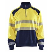 High Vis Geel/Marineblauw