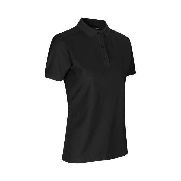 GEYSER polo shirt | functional | dames - Zwart, S GEYSER polo shirt | functional | dames - Zwart, S