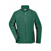Ladies' Workwear Fleece Jacket - STRONG - - dark-green/black - 3XL