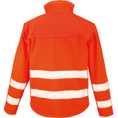 High-viz Soft Shell Jacket Fluorescent Orange XXL