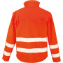 High-viz Soft Shell Jacket Fluorescent Orange XXL