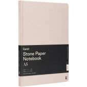 Karst® A5 notitieboek met hardcover - Lichtroze