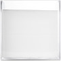 Vessel large memoblok met memopapier en houder - Transparant