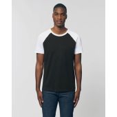 Catcher Short Sleeve - Uniseks T-shirt met contrasterende mouwen
