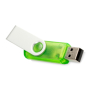 Twister Translucent USB FlashDrive groen