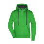 Ladies' Hooded Jacket - green/carbon - S