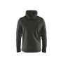 Hooded sweatshirt met rits