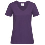 Stedman T-shirt V-Neck Classic-T SS for her 2695c deep berry M