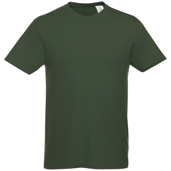 Heros heren t-shirt met korte mouwen - Legergroen - XL