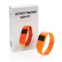Activity tracker Keep fit, orange