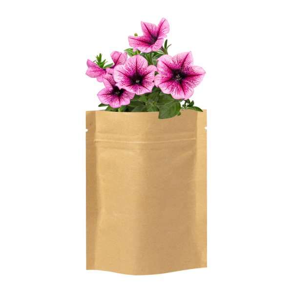 natuurlijk pit kleding stof Sober - bloemen planten kit - Samdam