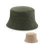 Reversible Bucket Hat - Black/Light Grey - S/M
