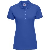 Ladies' Stretch Polo Shirt Azure blue XS