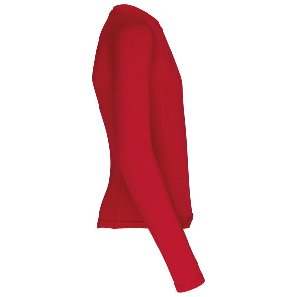 Kinder thermo t-shirt lange mouwen Sporty Red 6/8 ans
