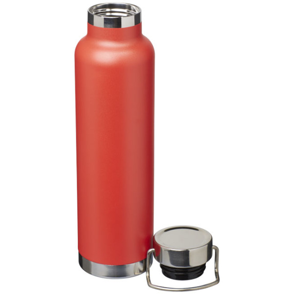 Thor 650 ml koper vacuüm geïsoleerde drinkfles - Rood