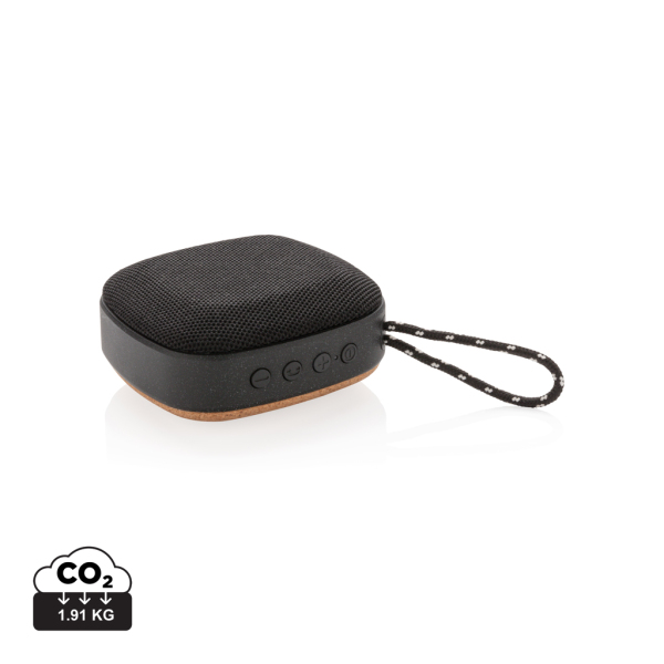 5W waterbestendige fabric / kurk draadloze speaker - Baia