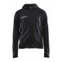 Evolve hood jacket jr black 122/128