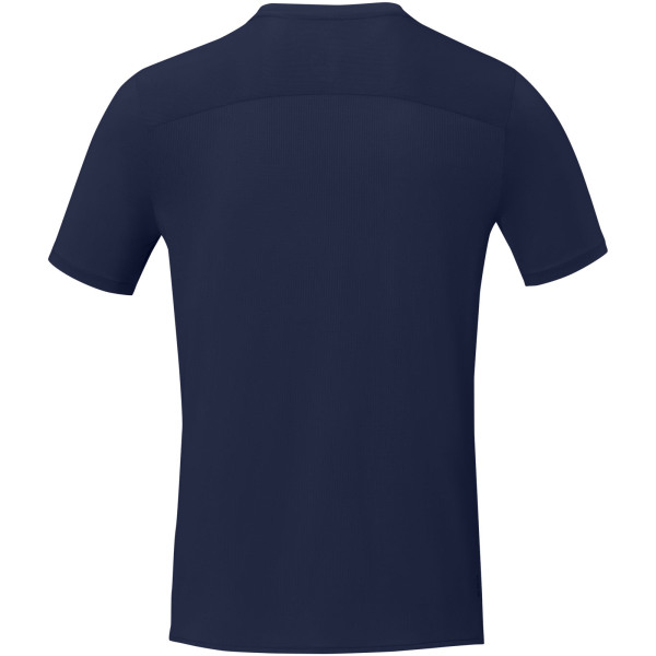 Borax Heren T-shirt met korte mouwen, cool fit, GRS gerecycled - Navy - S
