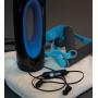 Light up logo draadloze oordoppen, zwart