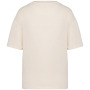 Dames T-shirt Terry Towel Ivory XL