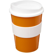 Americano® Medio 300 ml mugg med grepp - Orange/Vit