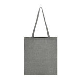 Recycled Cotton/Polyester Tote LH - Black Heather - One Size