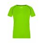 Ladies' Sports T-Shirt - bright-green/black - XS